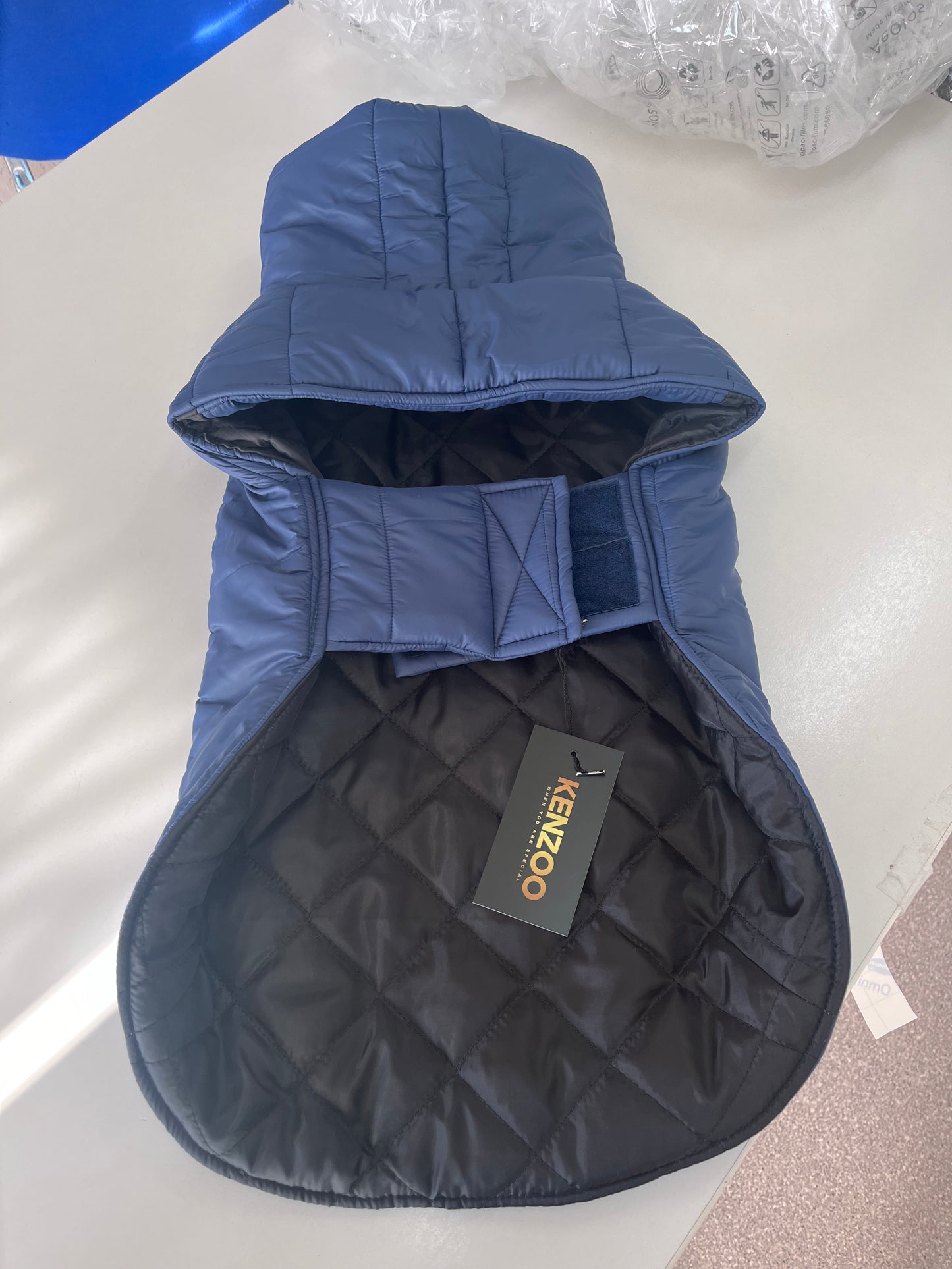 KENZOO dark blue jacket for "bull" type dogs