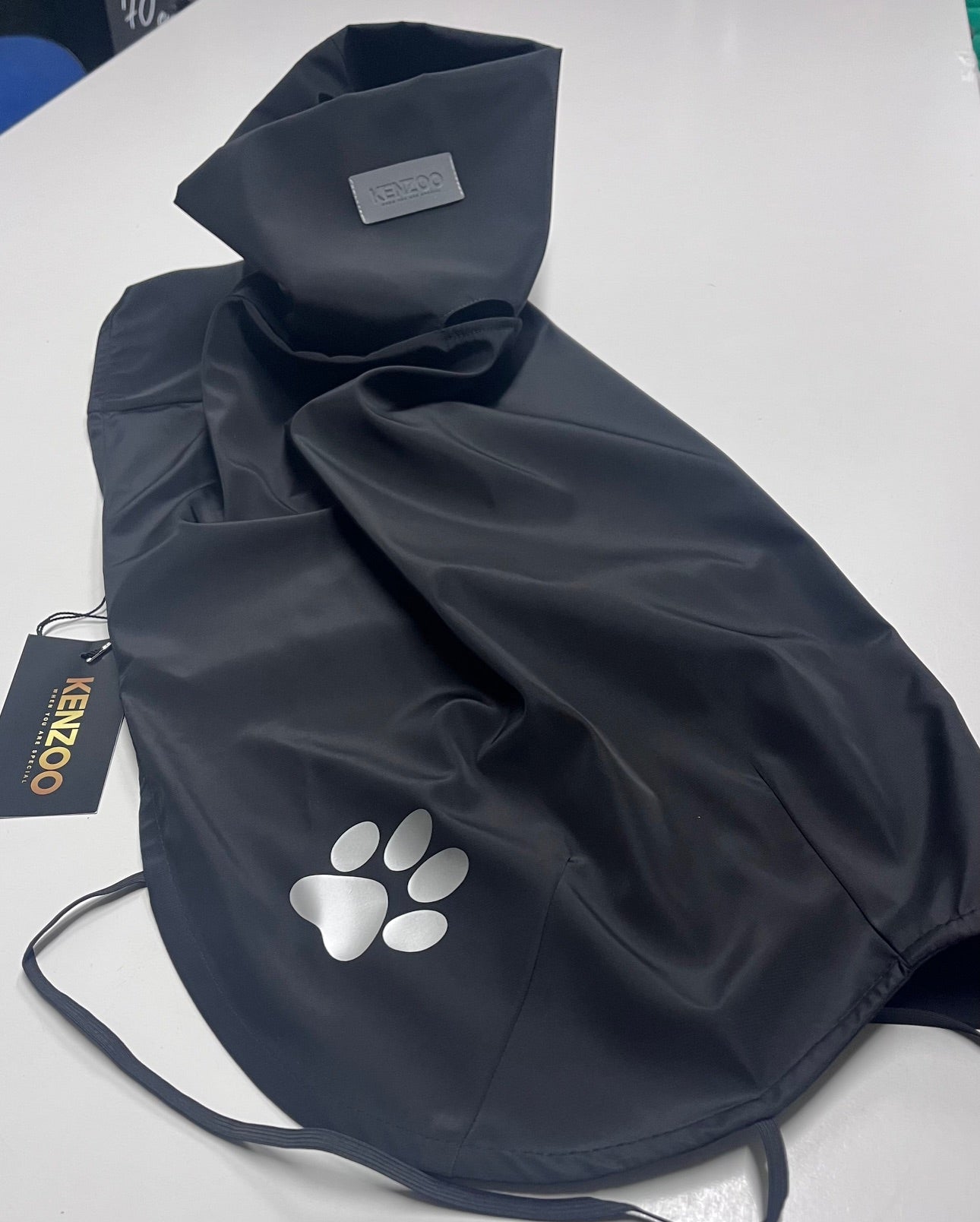 KENZOO black raincoat for dog