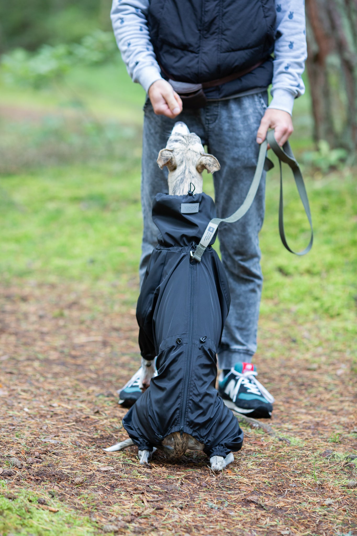 KENZOO waterproof fleece warm dog overalls