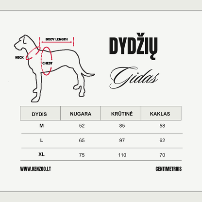 KENZOO waterproof dog overalls