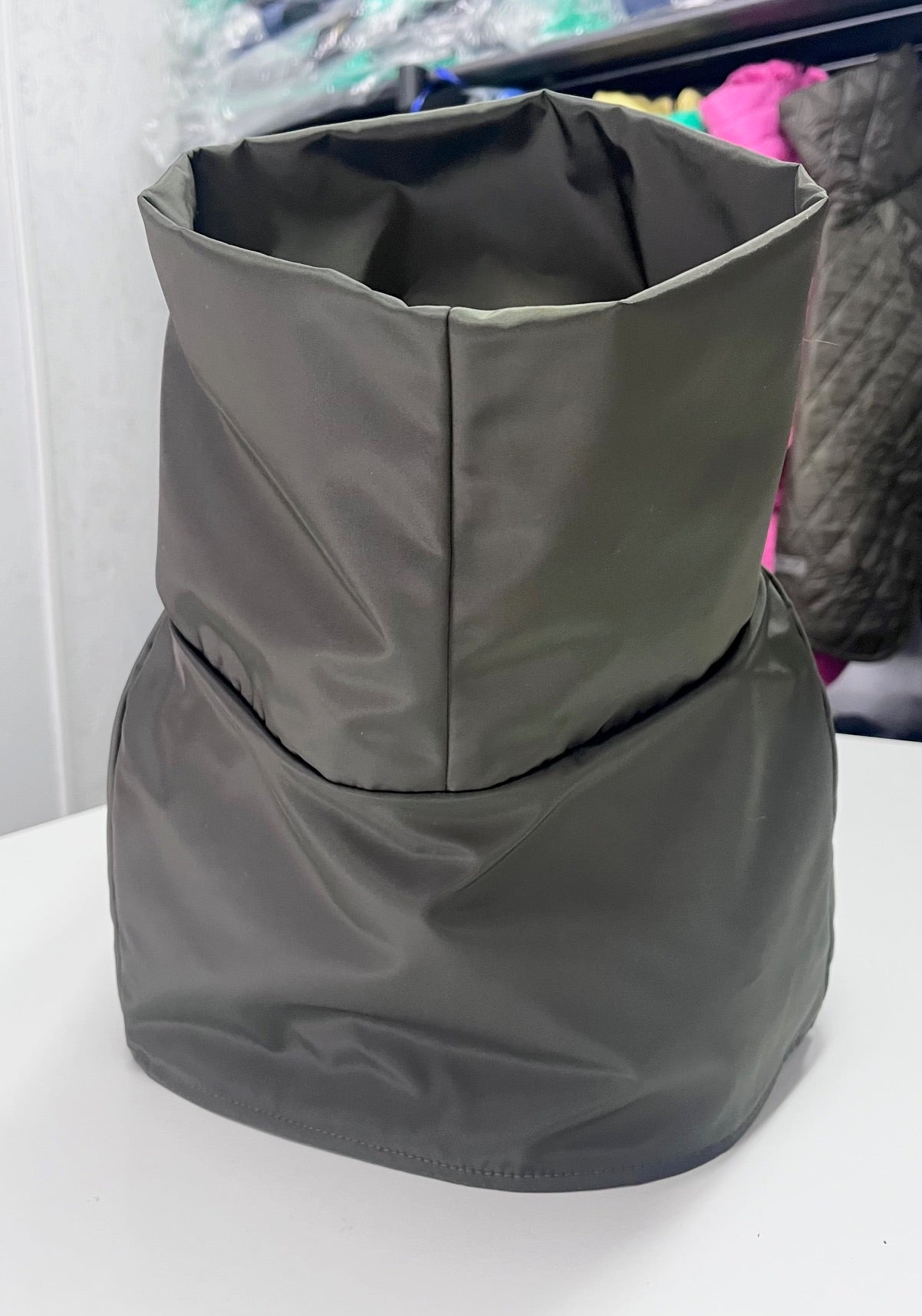 KENZOO khaki waterproof jacket for dog