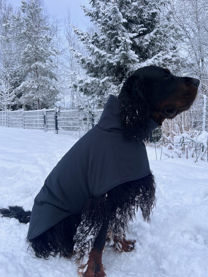 KENZOO black waterproof jacket for dog