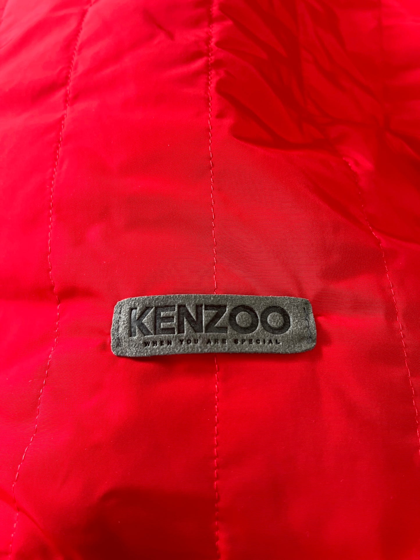 KENZOO black waterproof jacket for dog