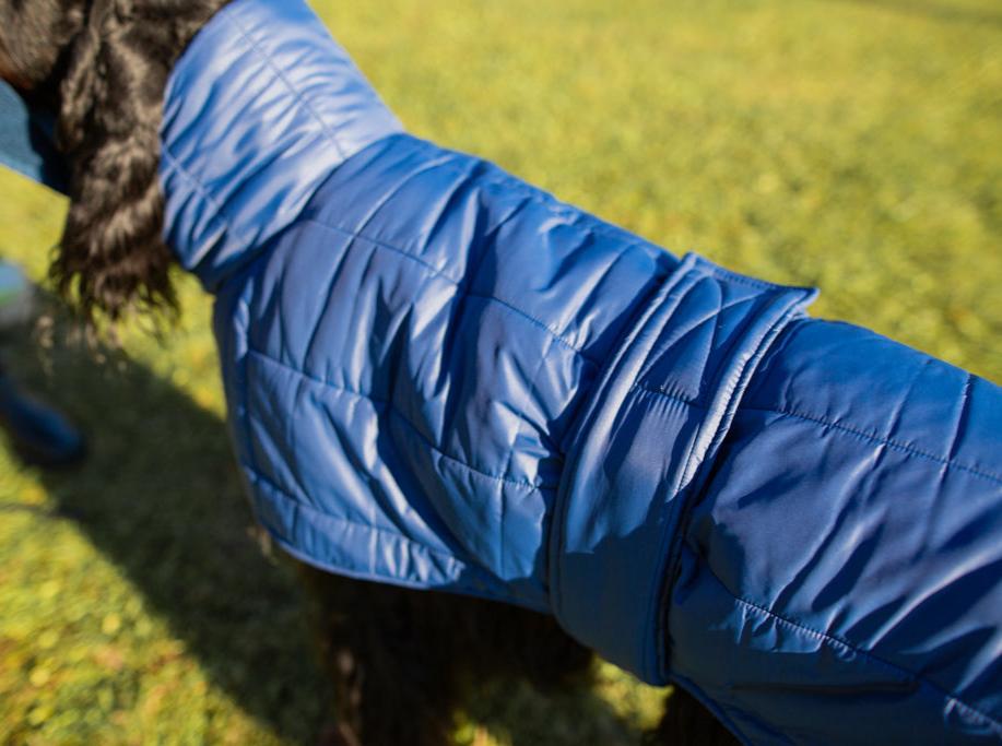 KENZOO dark blue warm jacket with belt