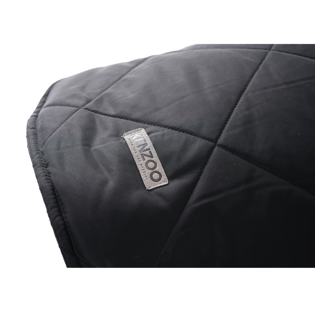 KENZOO black jacket with fur