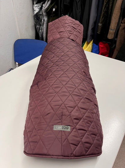 Raudono vyno spalvos KENZOO striukė šuniui